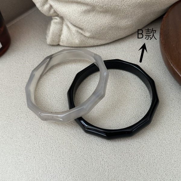 Bamboo Agate Bangle - Image 3