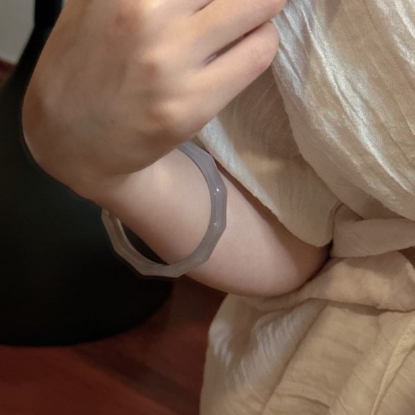 Bamboo Agate Bangle - Image 6