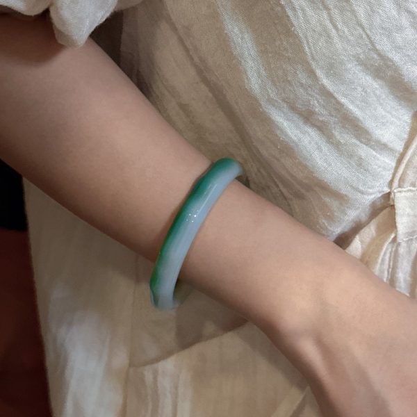 Bamboo Agate Bangle - Image 7