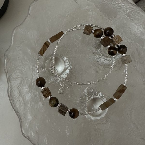 Wholesale 925 Sterling Silver Vintage Maillard Shredded Silver Necklace - Image 3
