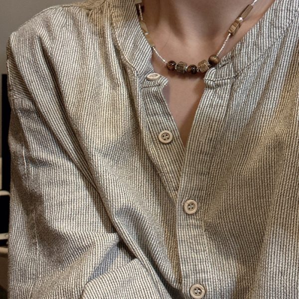Wholesale 925 Sterling Silver Vintage Maillard Shredded Silver Necklace - Image 4