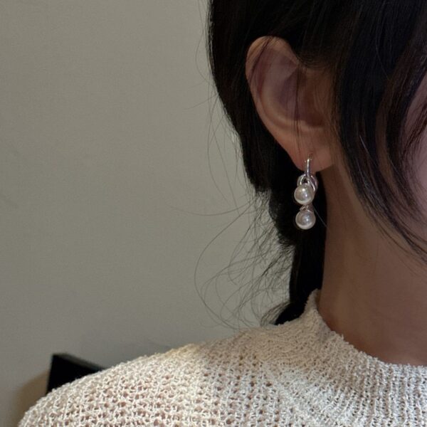 Wholesale 925 Sterling Silver Swarovski Pearl Earrings - Image 4