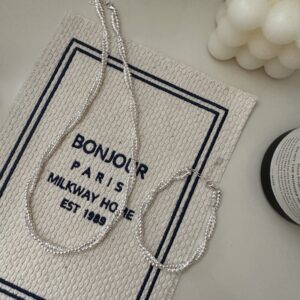 Wholesale 925 Sterling Silver Twinning Necklace & bracelet