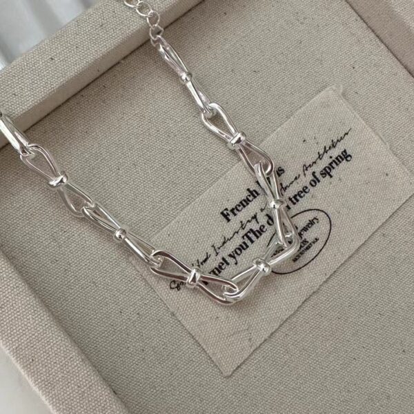 Wholesale 925 Sterling Silver Bow Bracelet - Image 3