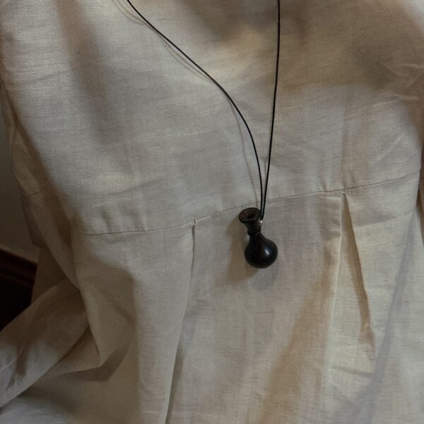 Wholesale 925 Sterling Silver Black Vase Necklace - Image 5