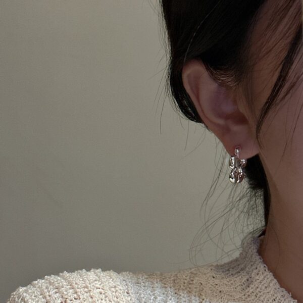 Wholesale 925 Sterling Silver Flower Stud Earrings - Image 4