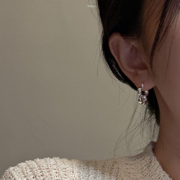 Wholesale 925 Sterling Silver Flower Stud Earrings - Image 5