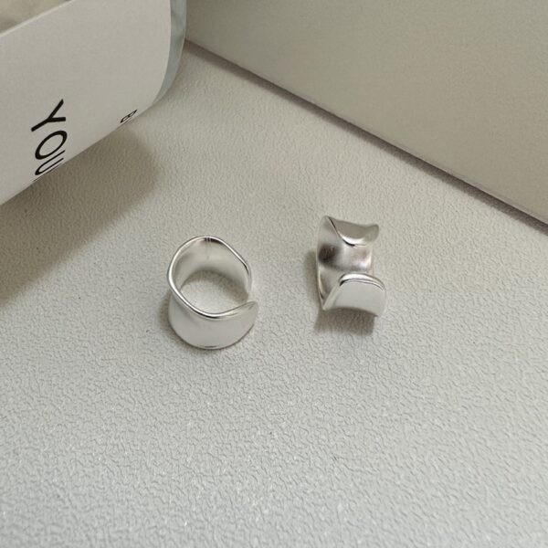 Wholesale 925 Sterling Silver C-shaped Ear Cuff - Image 2