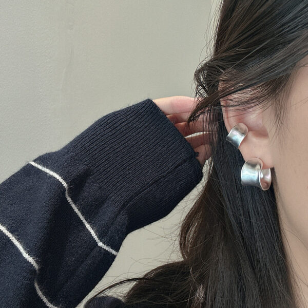 Wholesale 925 Sterling Silver C-shaped Ear Cuff - Image 5