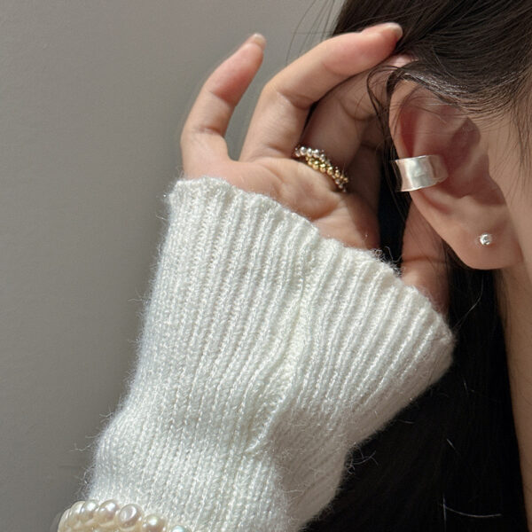 Wholesale 925 Sterling Silver C-shaped Ear Cuff - Image 6