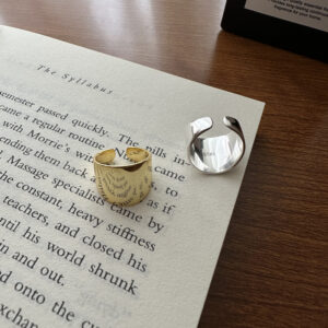 Wholesale 925 Sterling Silver Glossy Ear Cuff In Gold & In Silver