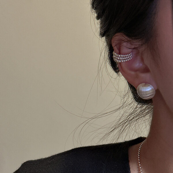 Wholesale 925 Sterling Silver Rotating Bead Ear Cuff - Image 4