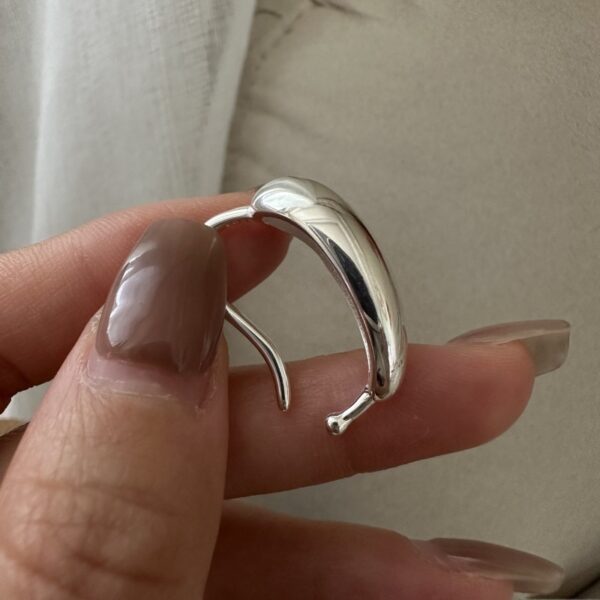 Wholesale 925 Sterling Silver Teardrop Ear Cuff - Image 2
