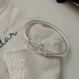 Wholesale 925 Sterling Silver Horseshoe Bangle