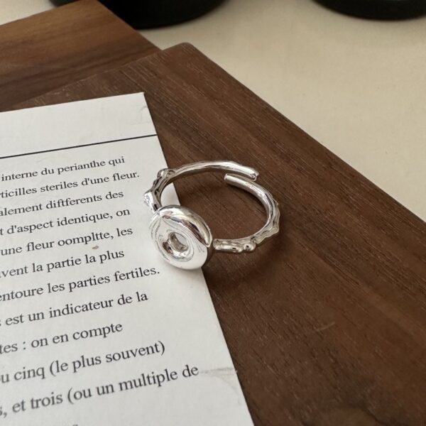 Wholesale 925 Sterling Silver Donut Ring - Image 3