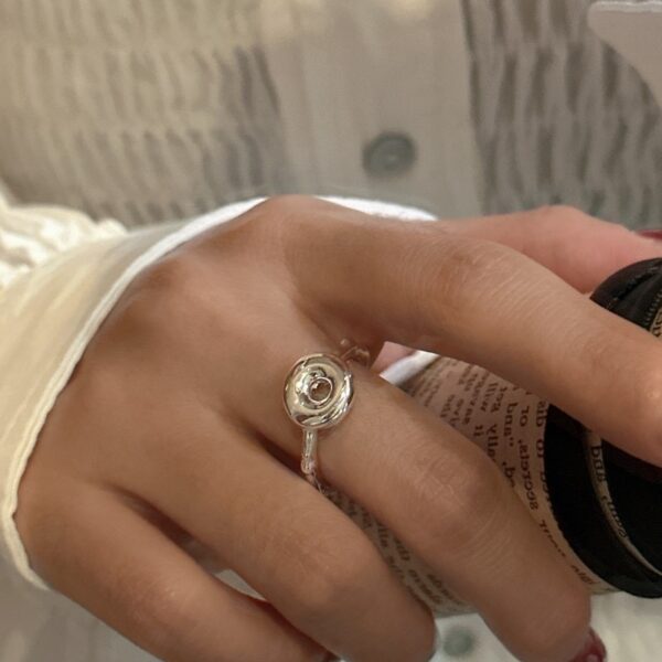 Wholesale 925 Sterling Silver Donut Ring - Image 4