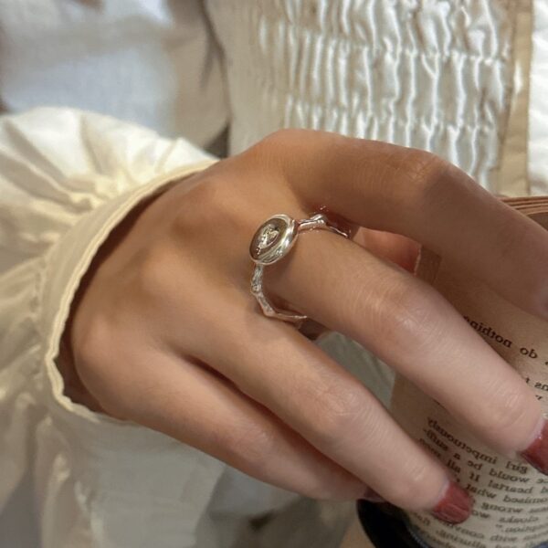 Wholesale 925 Sterling Silver Donut Ring - Image 5