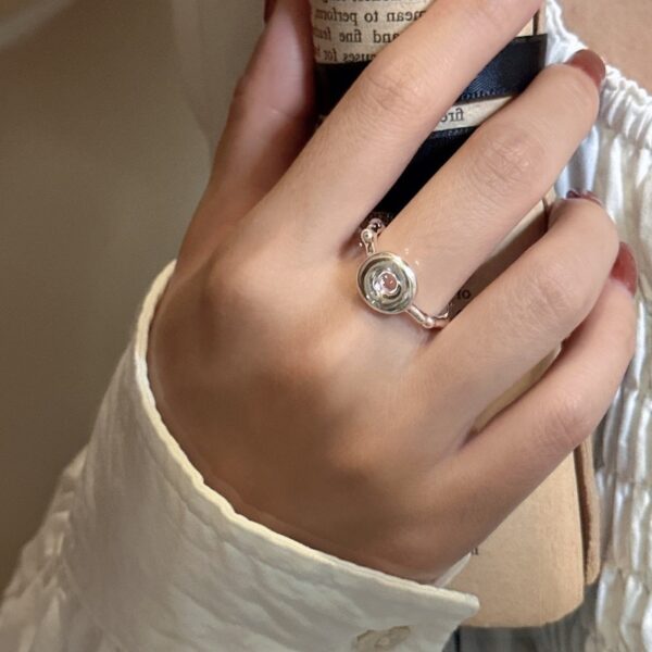 Wholesale 925 Sterling Silver Donut Ring - Image 6