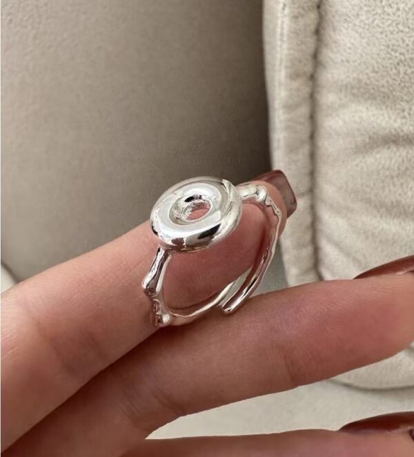 Wholesale 925 Sterling Silver Donut Ring - Image 2