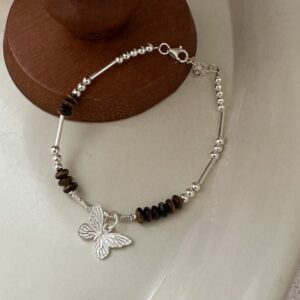 Wholesale 925 Sterling Silver Butterfly Bracelet