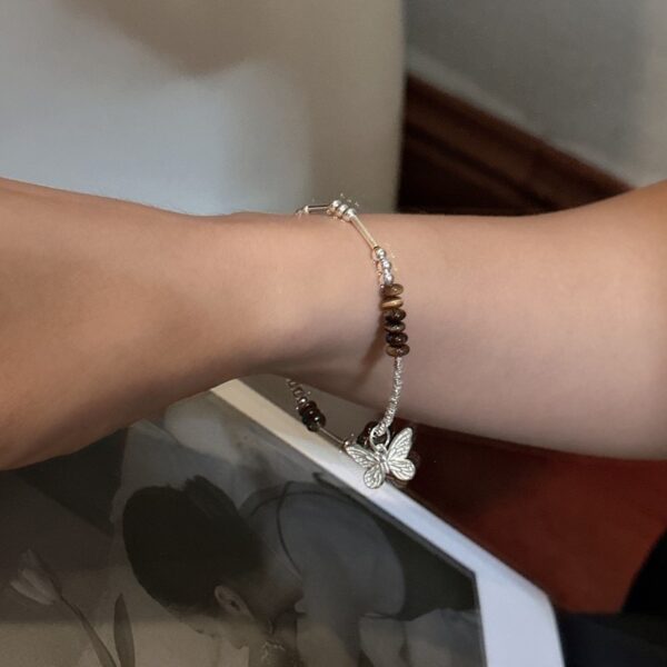 Wholesale 925 Sterling Silver Butterfly Bracelet - Image 6