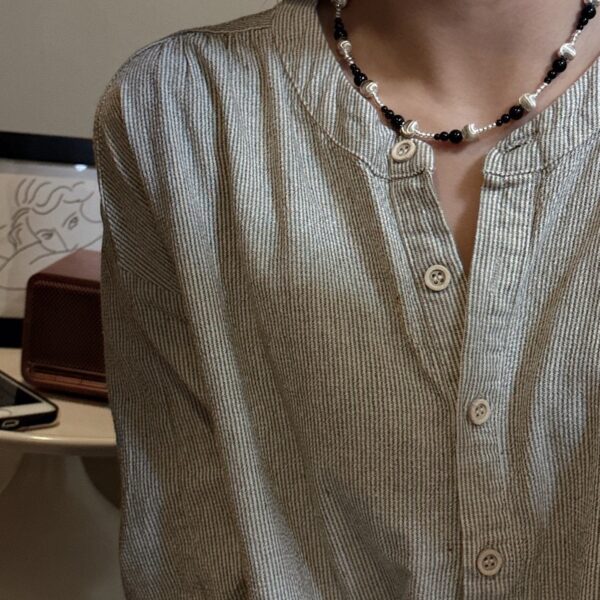 Wholesale 925 Sterling Silver Cat-eye Bead Necklace - Image 6