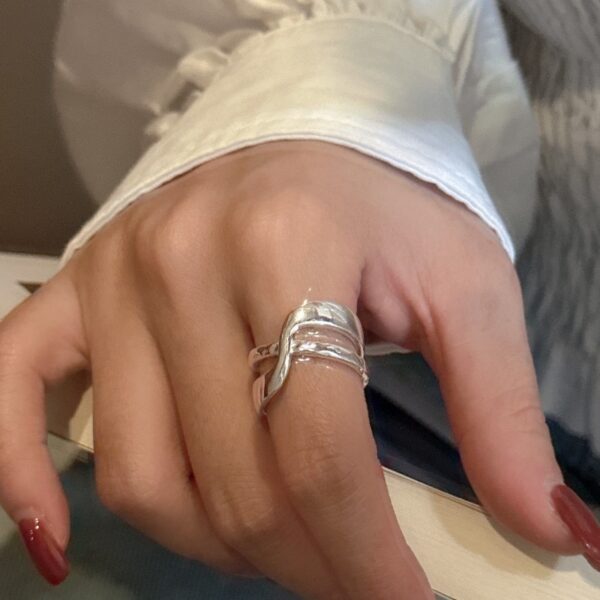 Wholesale 925 Sterling Silver Cross Ring - Image 4