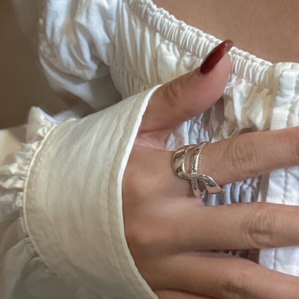 Wholesale 925 Sterling Silver Cross Ring - Image 5