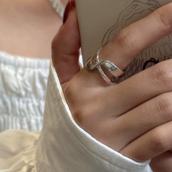 Wholesale 925 Sterling Silver Cross Ring - Image 6