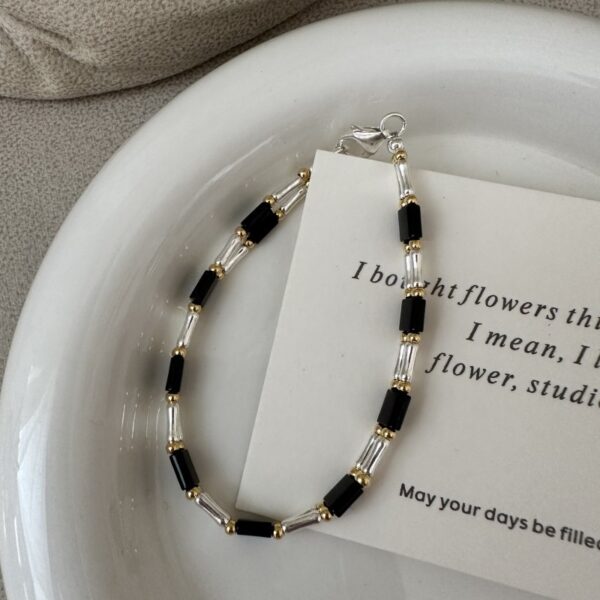 Wholesale 925 Sterling Silver Maillard Gold and Silver Bracelet - Image 2