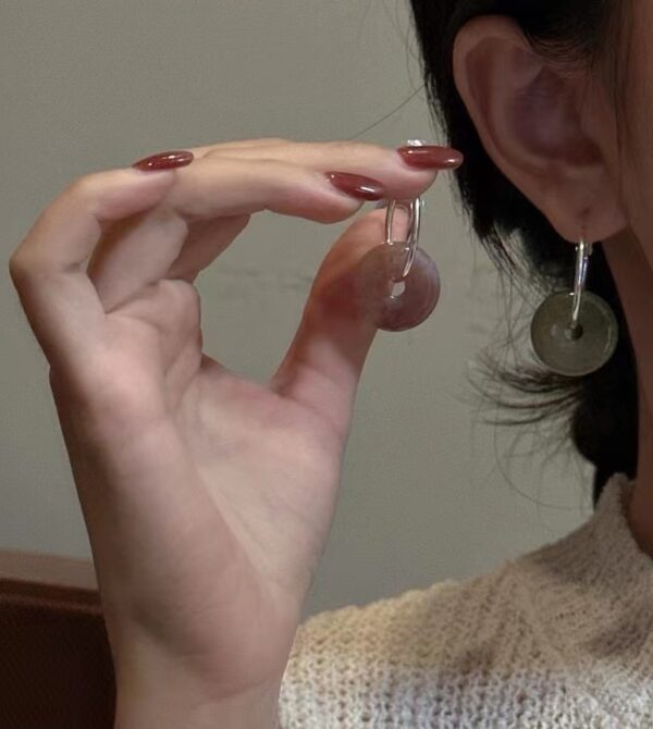 Wholesale 925 Sterling Silver Natural Stone Earrings - Image 6