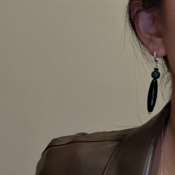 Wholesale 925 Sterling Silver Oval Stone Earrings - Image 5