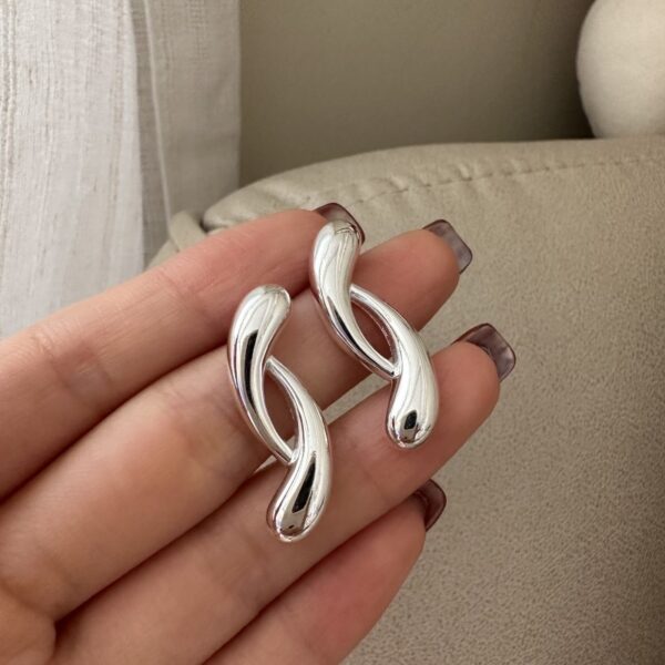 Wholesale 925 Sterling Silver Cross Earrings - Image 2