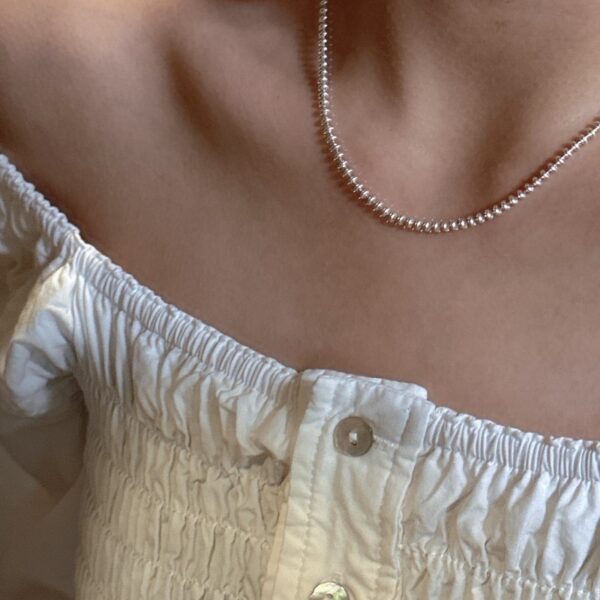 Wholesale 925 Sterling Silver Abacus Bead Necklace - Image 5