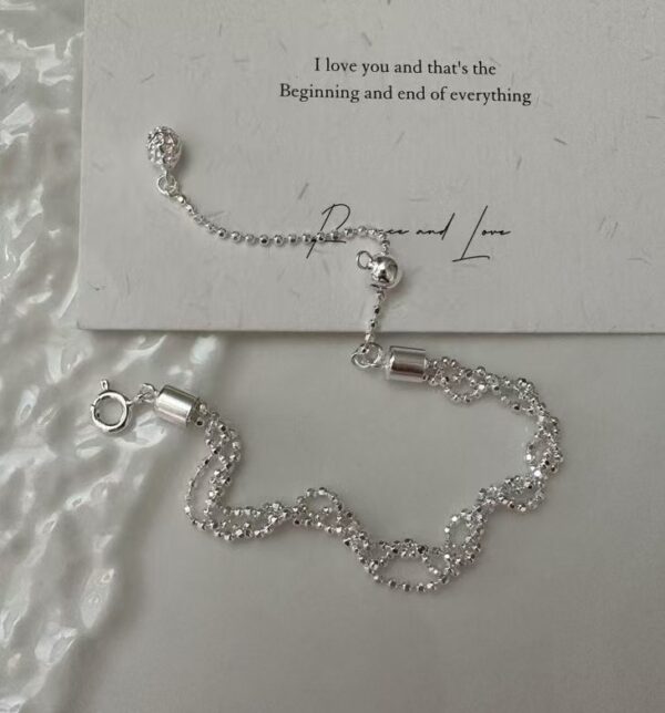 Wholesale 925 Sterling Silver Winding Bracelet - Image 3