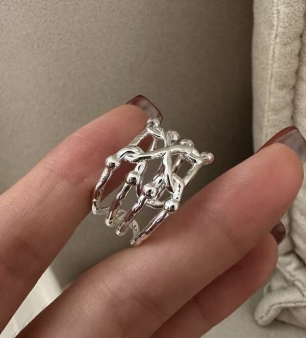 Wholesale 925 Sterling Silver Multilayer Ring - Image 2