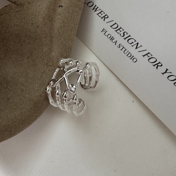 Wholesale 925 Sterling Silver Multilayer Ring - Image 3