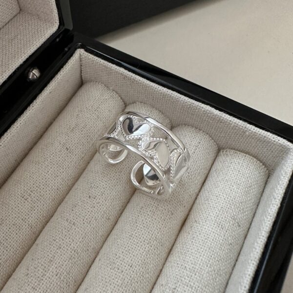Wholesale 925 Sterling Silver Love Ring - Image 2