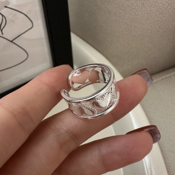 Wholesale 925 Sterling Silver Love Ring - Image 5