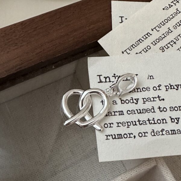 Wholesale 925 Sterling Silver Love Pendant - Image 2
