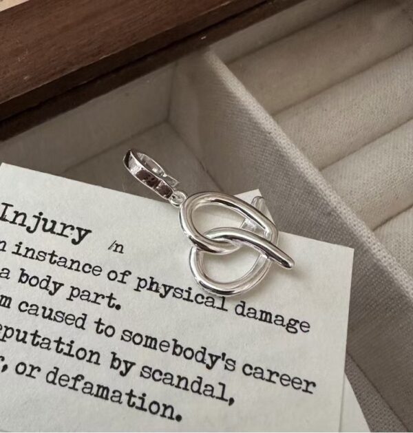 Wholesale 925 Sterling Silver Love Pendant - Image 3