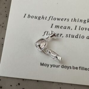 Wholesale 925 Sterling Silver Wine Glass Pendant
