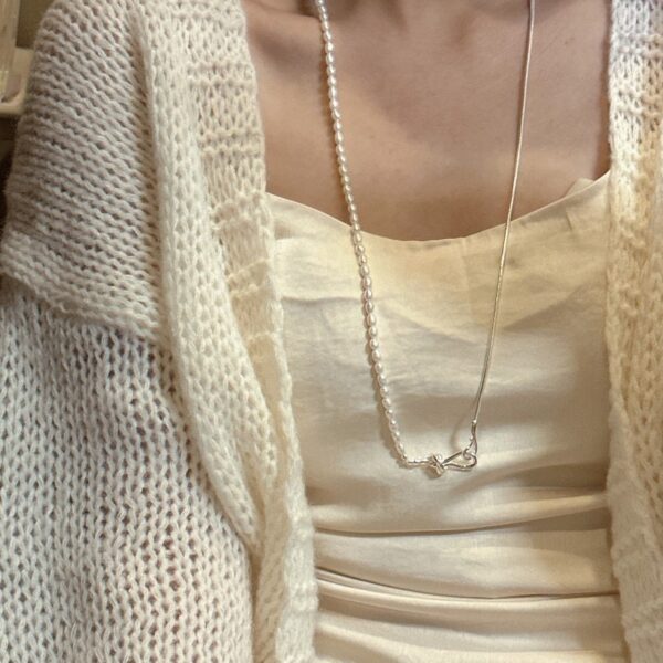 Wholesale 925 Sterling Silver Freshwater Pearl Necklace - Image 4