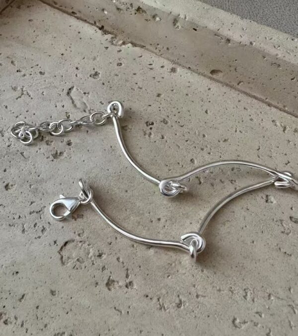 Wholesale 925 Sterling Silver Line Bracelet - Image 3