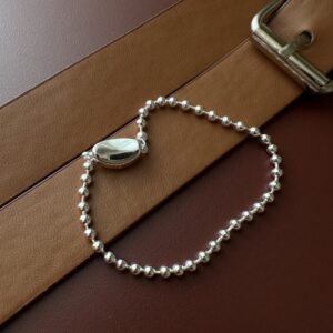 Wholesale 925 Sterling Silver Bead Bracelet