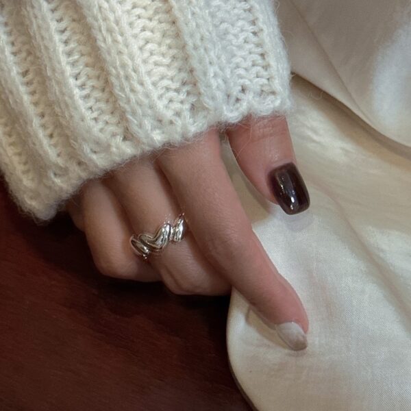 Wholesale 925 Sterling Silver Heart Ring - Image 4