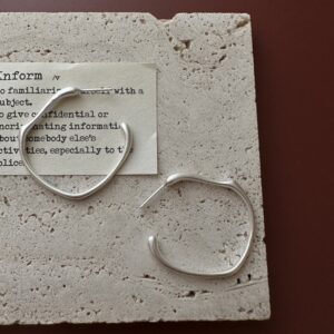 Wholesale 925 Sterling Silver Square Hoop Earrings