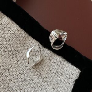 Wholesale 925 Sterling Silver Irregular Stud Earrings