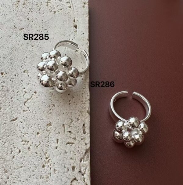 Wholesale 925 Sterling Silver Bead Ring - Image 2