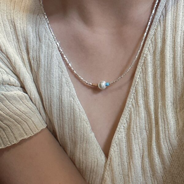 Wholesale 925 Sterling Silver  Bead Necklace - Image 4